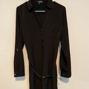 The Limited black dress with belt